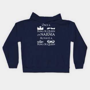 Once A King Or Queen Kids Hoodie